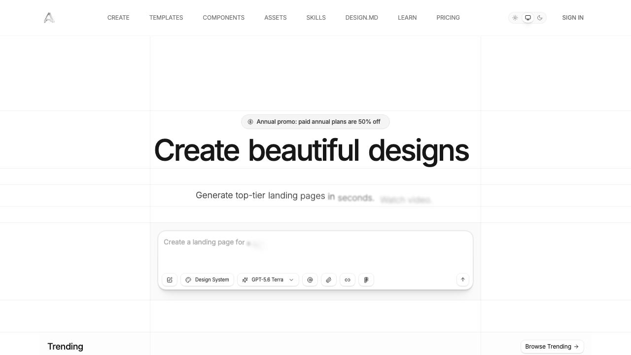 Aura.build 网站截图
