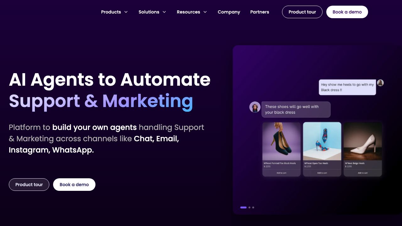 Manifest AI website screenshot