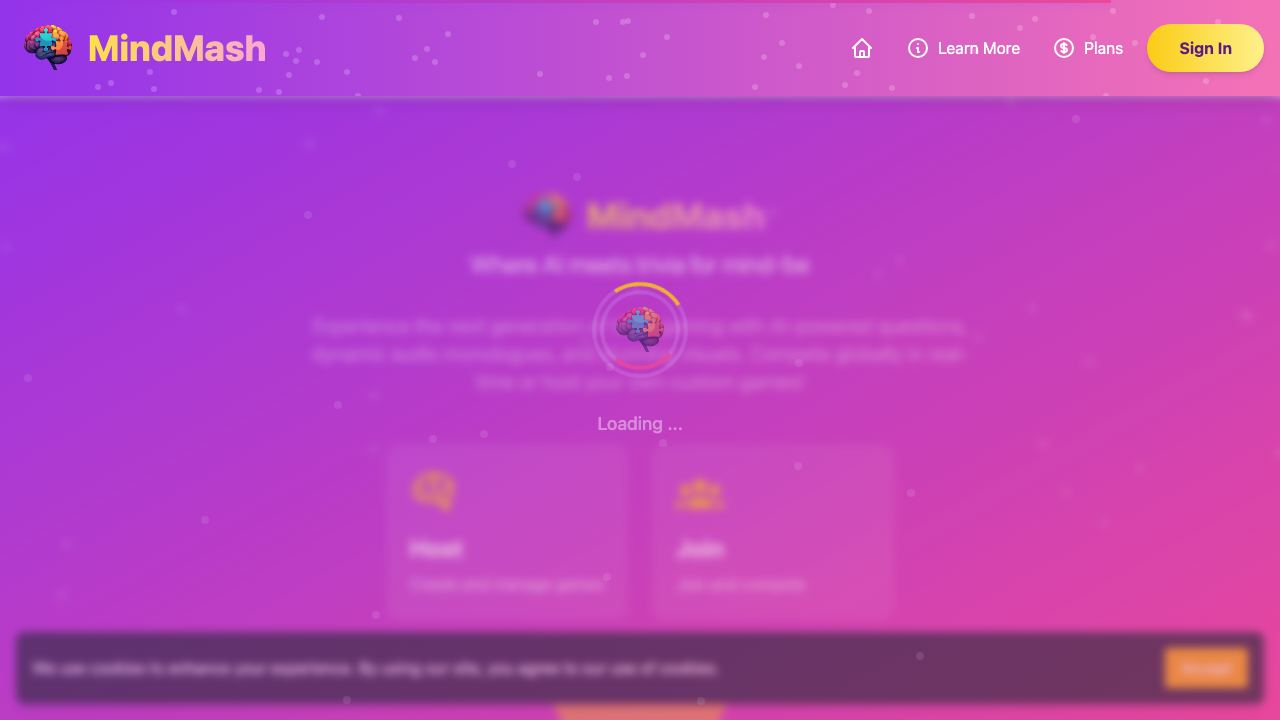 MindMash 网站截图