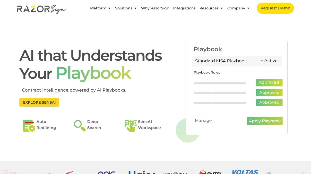 Contract Lifecycle Management 网站截图