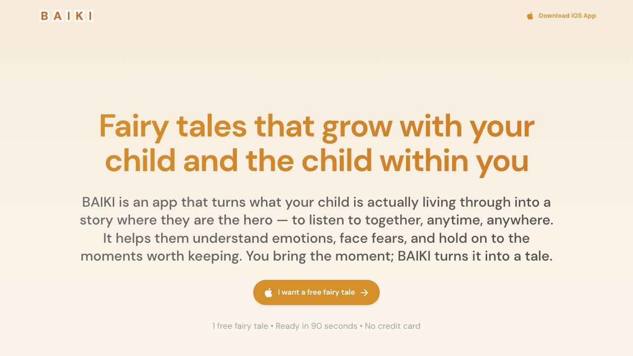BAIKI website screenshot