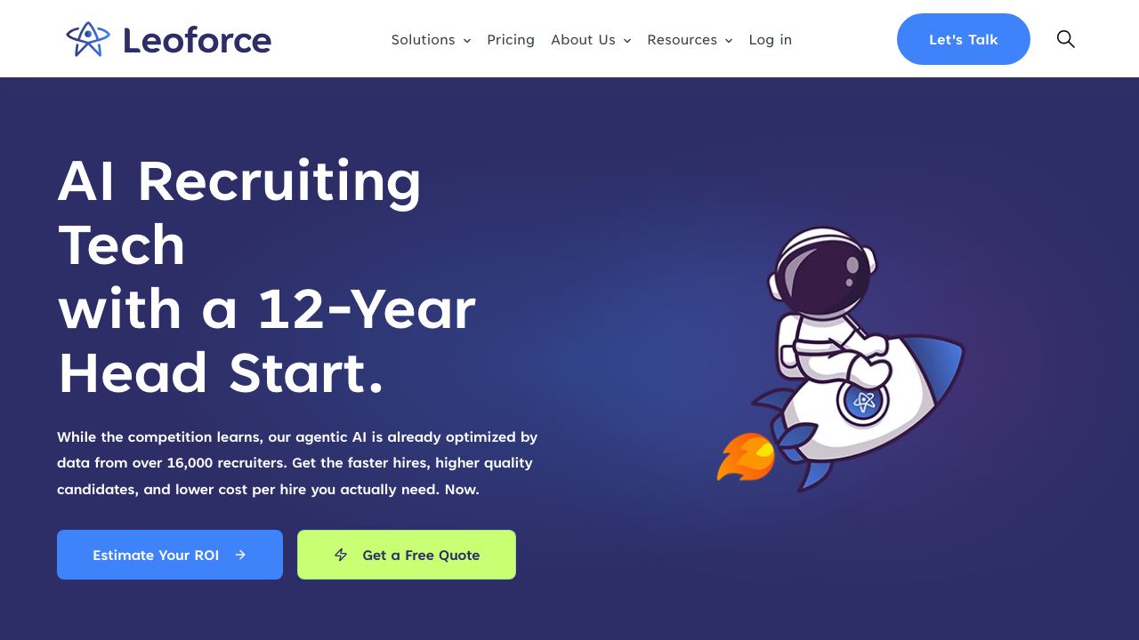 Leoforce 网站截图