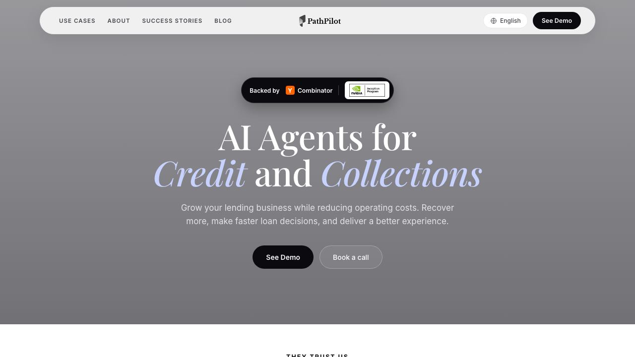 PathPilot (YC S24) website screenshot