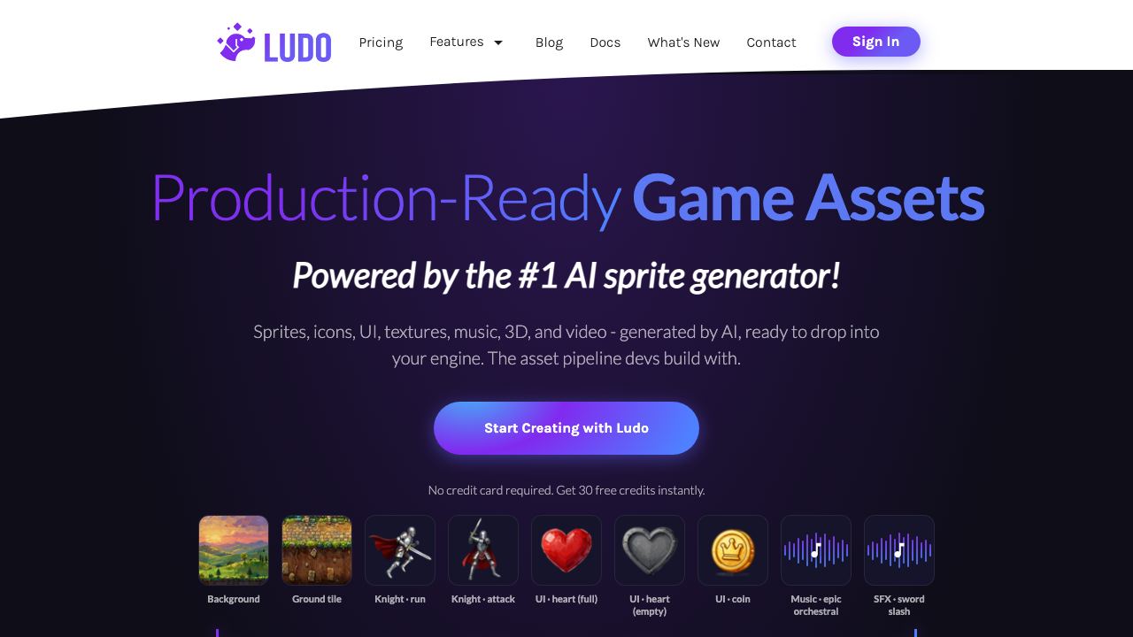 Ludo website screenshot