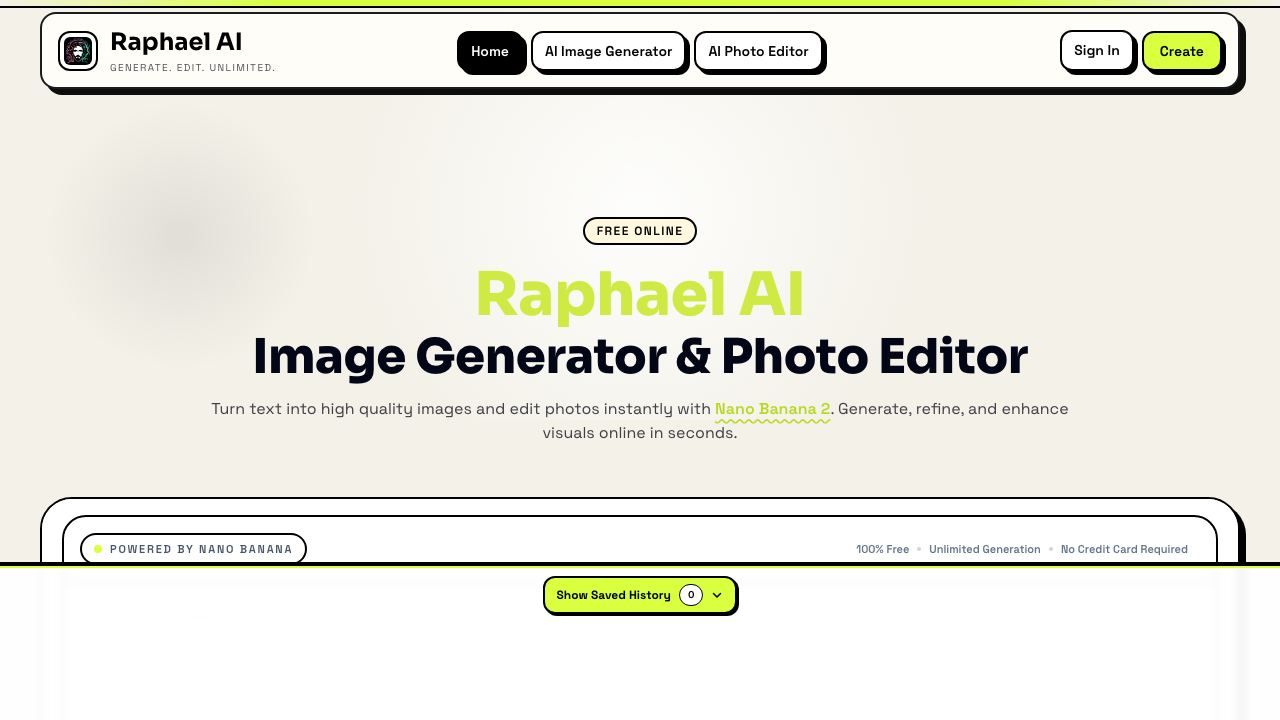 Raphael ORG website screenshot