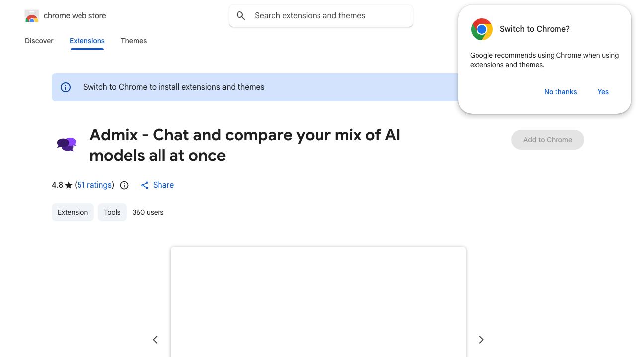 Admix - Your One-Stop AI Powerhouse! 网站截图