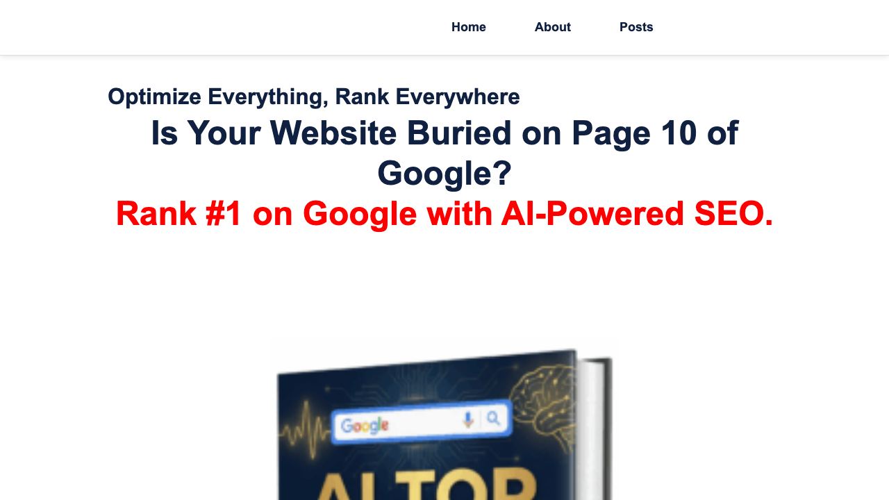 AI Top Rank 网站截图