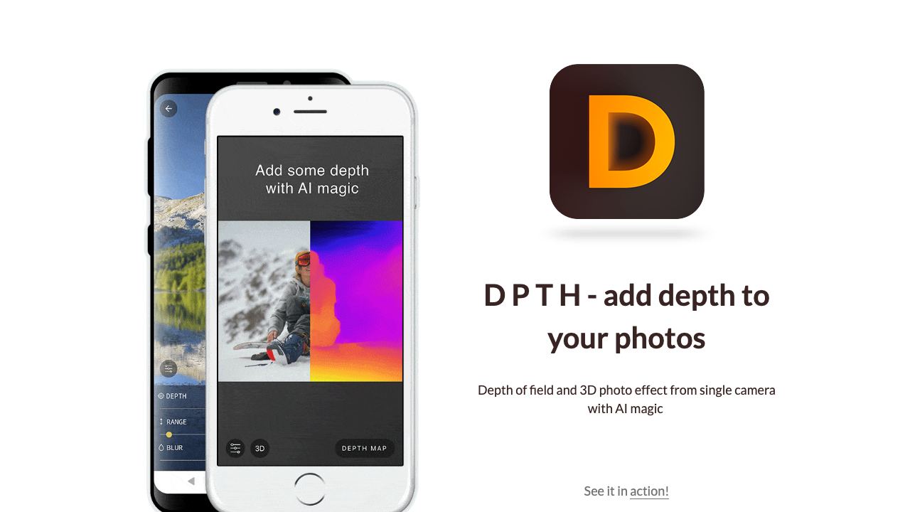 DPTH website screenshot