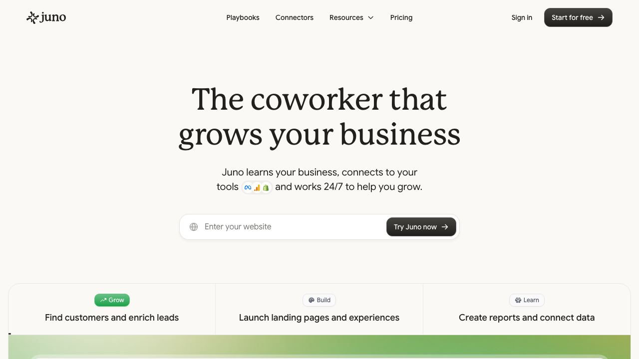 Reword website screenshot