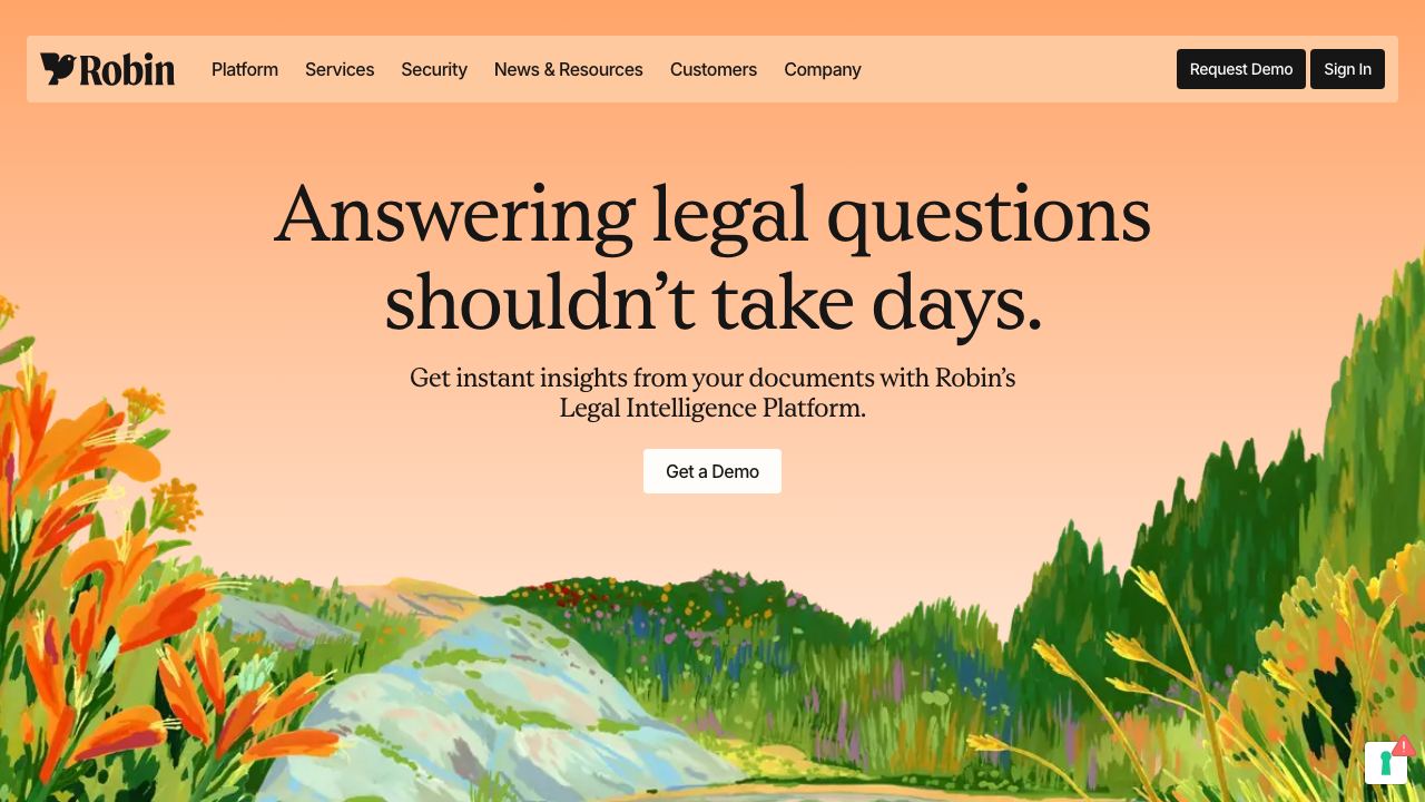 robinai.com website screenshot