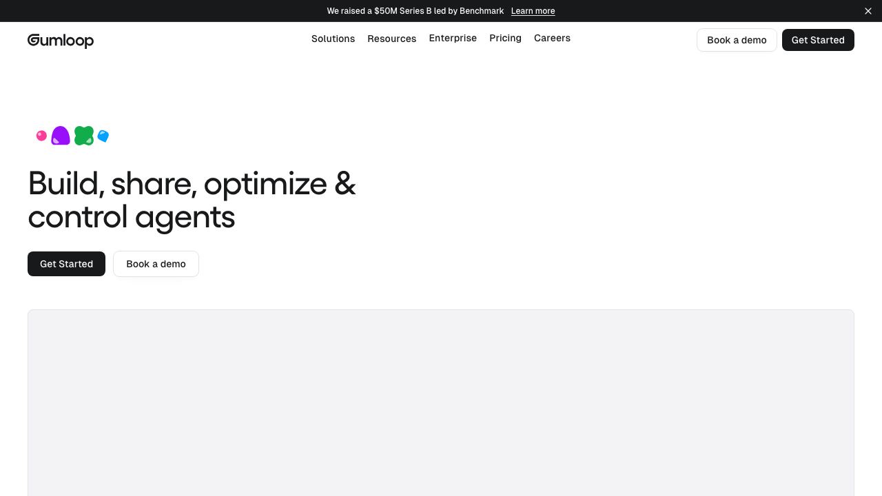 Gumloop website screenshot