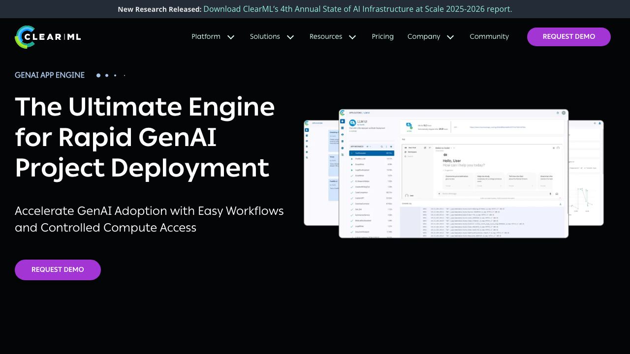 ClearGPT website screenshot
