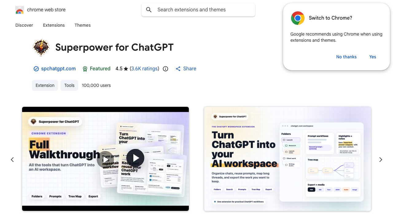 Superpower GPT 网站截图