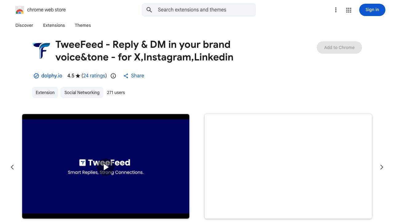 TweeFeed 网站截图