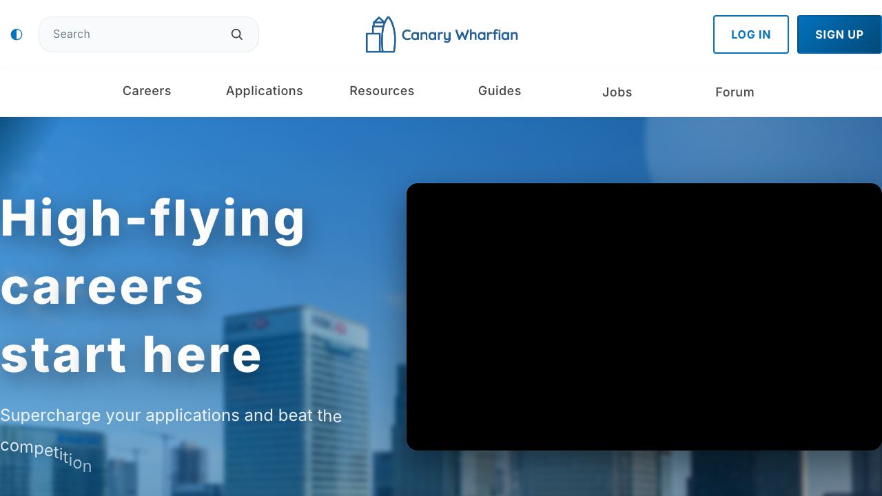 Canary Wharfian 网站截图