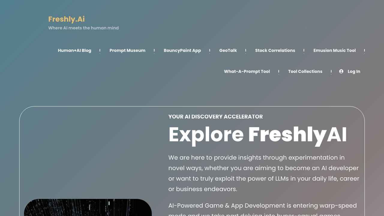 Freshly.ai 网站截图
