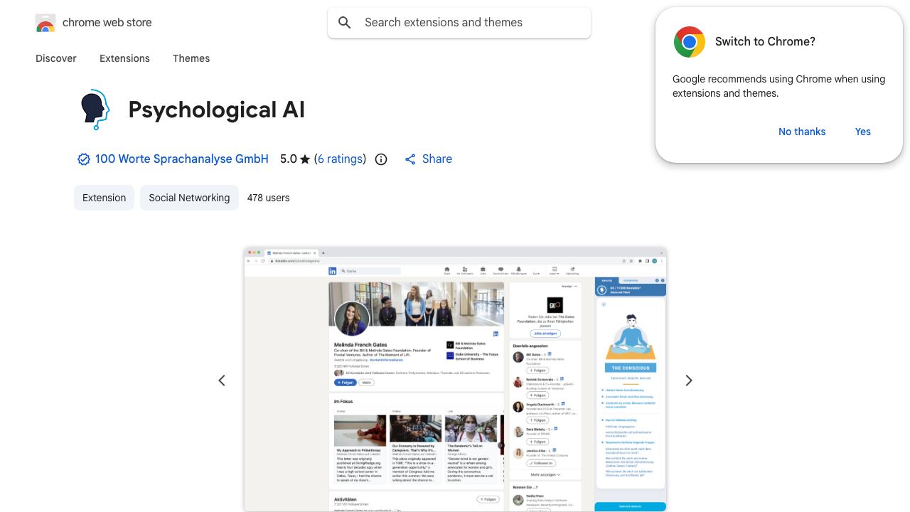 Psychological AI 网站截图