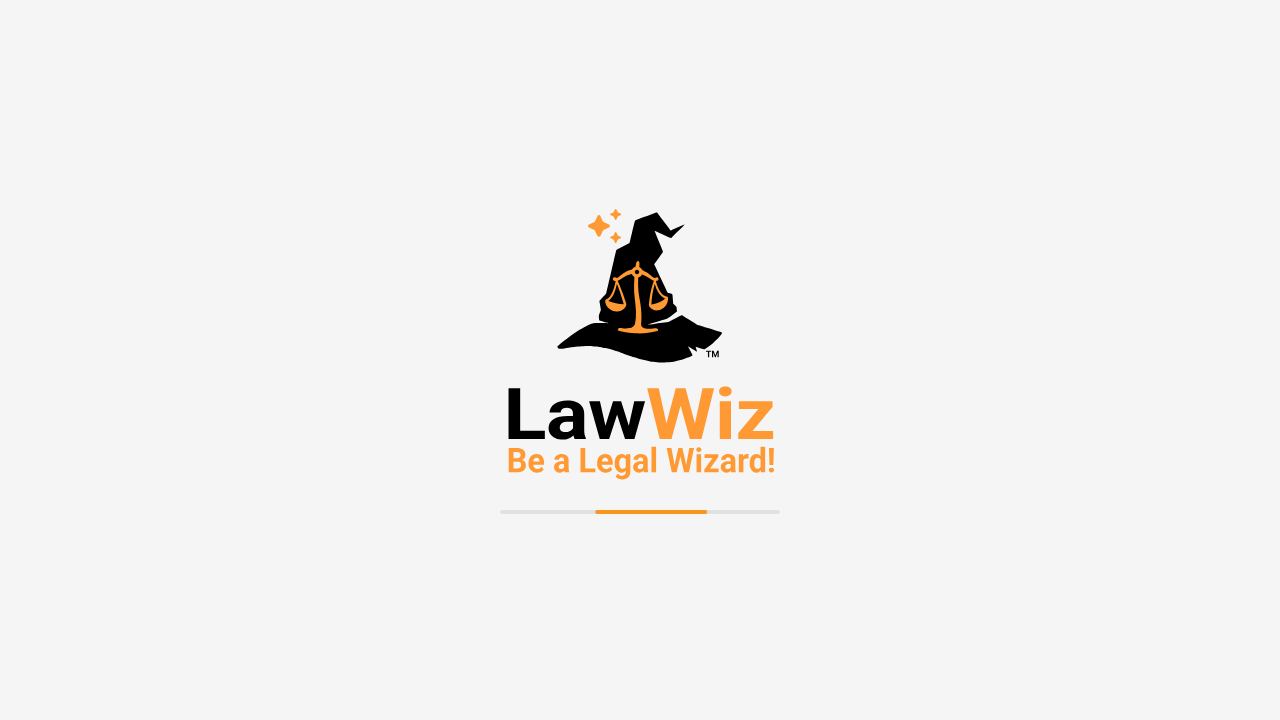 LawWiz 网站截图