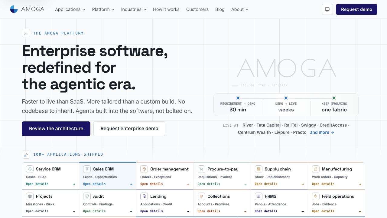 Low-Code Development and AI website screenshot