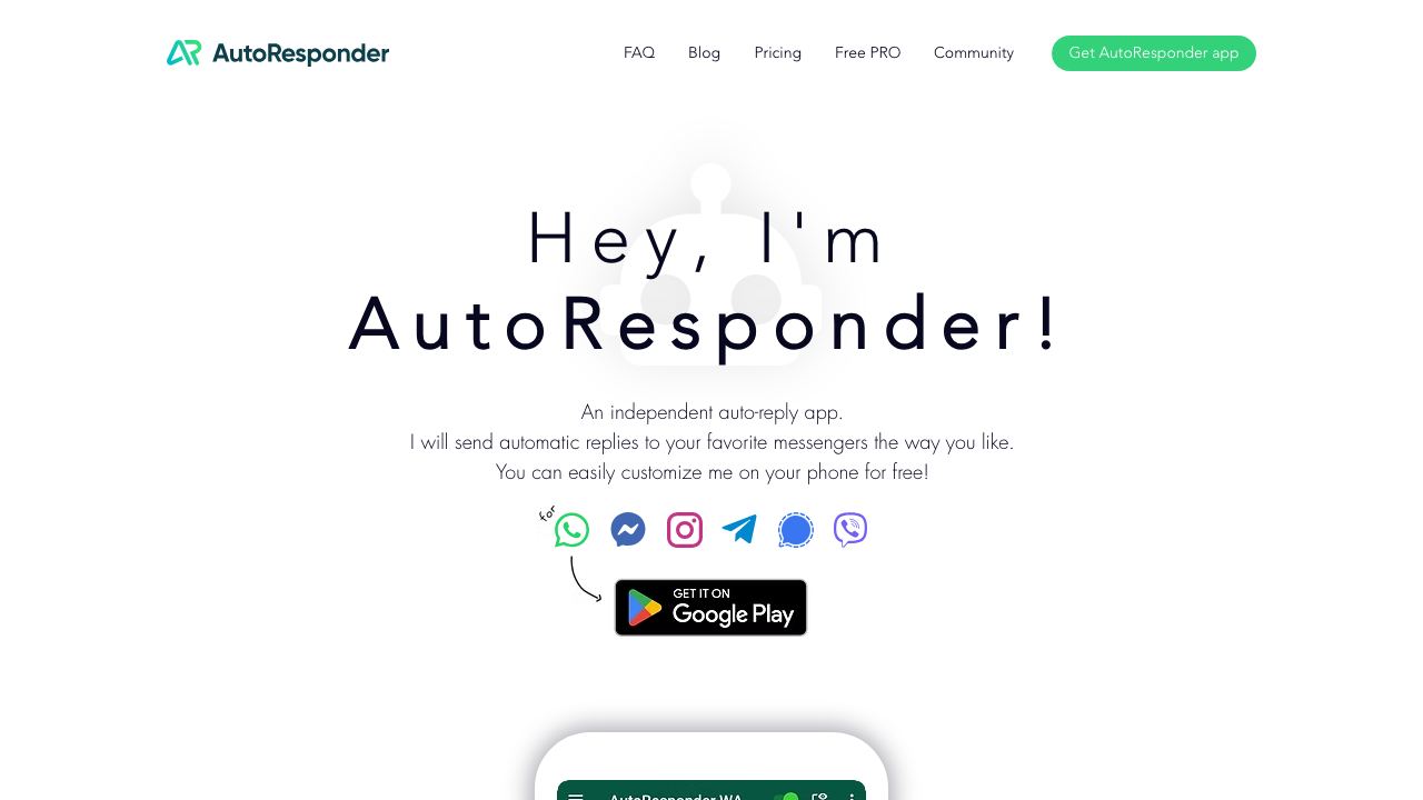 AutoResponder.ai 网站截图