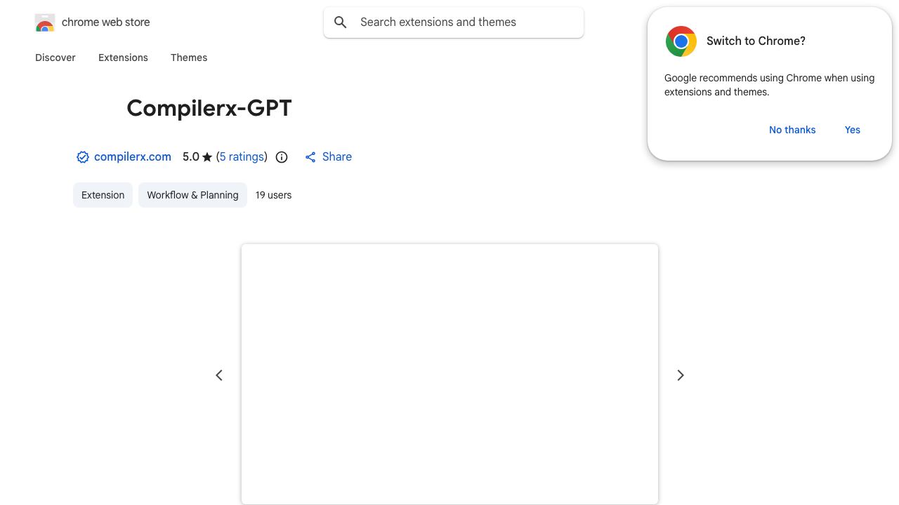 CompilerX-GPT – An AI-Powered Email Assistant 网站截图