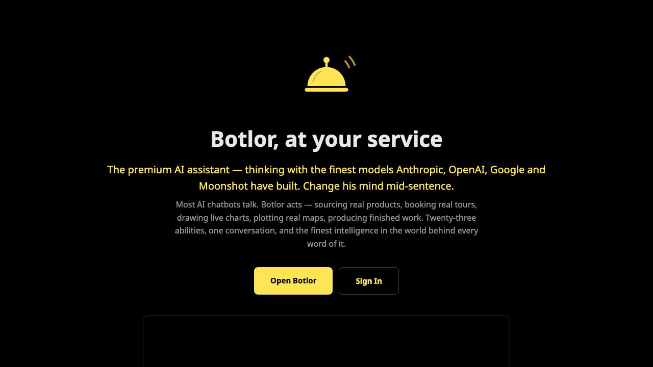 Botlor 网站截图