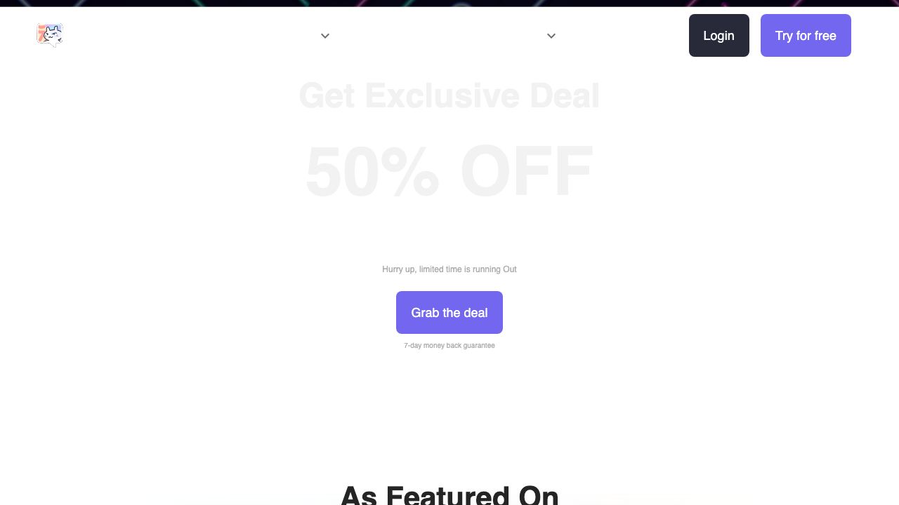 Topicmojo website screenshot