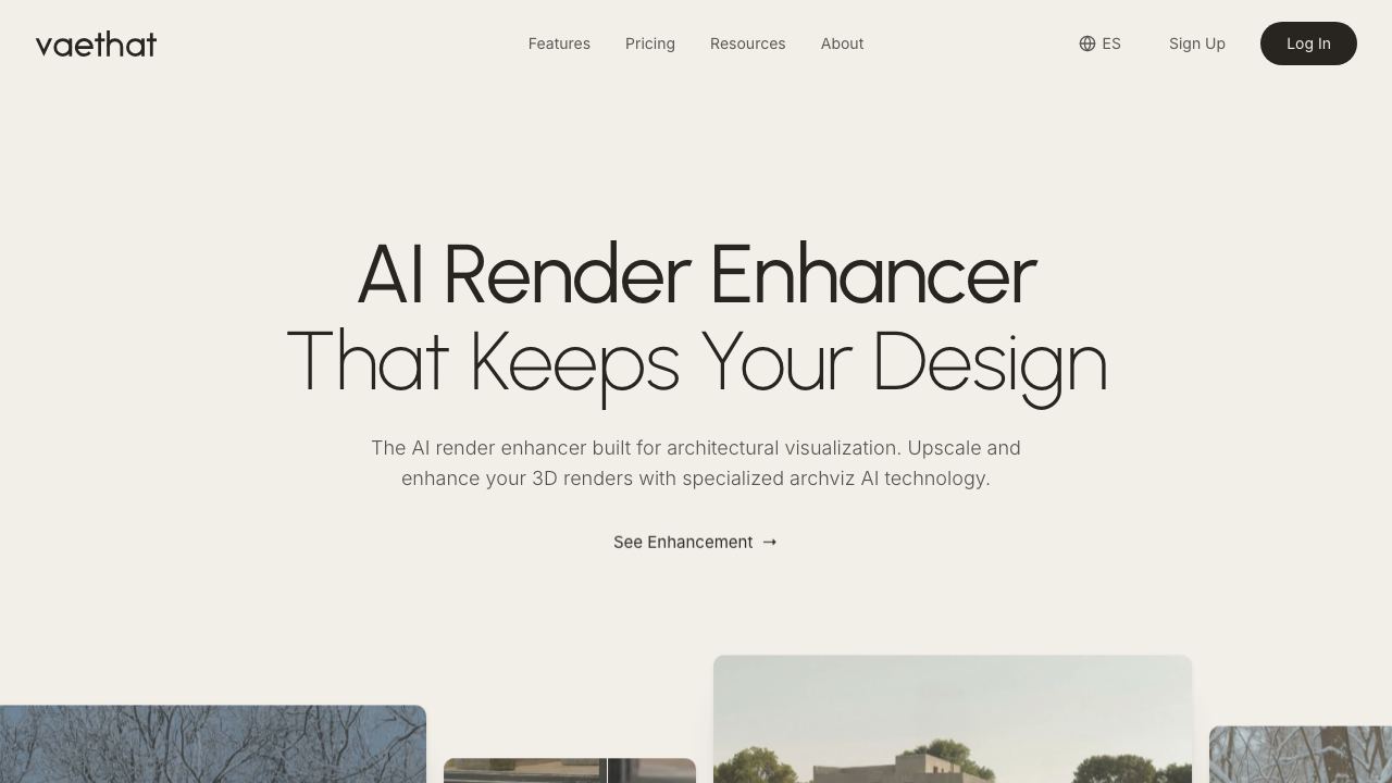 Vaethat website screenshot