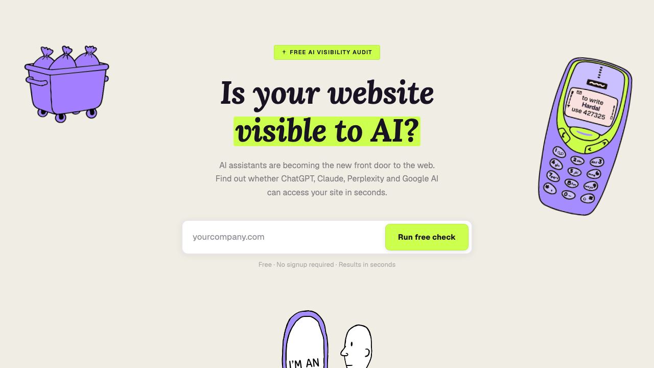 isvisible.ai 网站截图