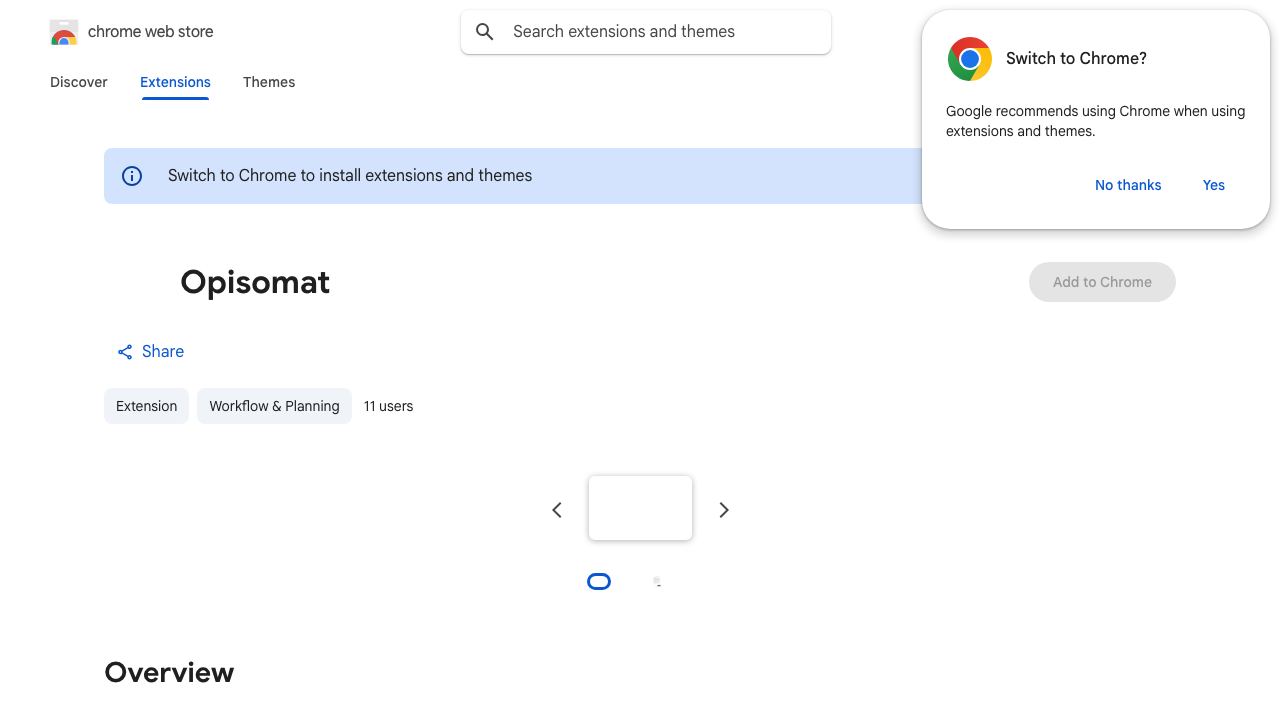 Opisomat 网站截图