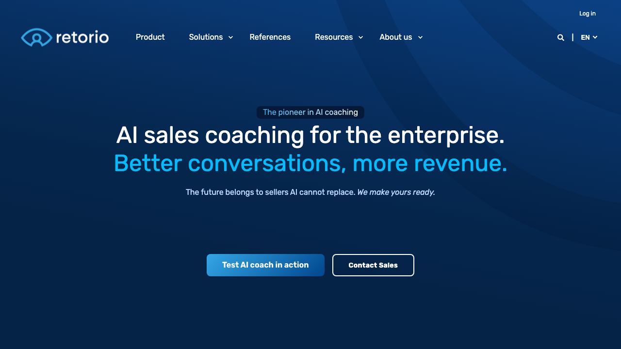 retorio.com website screenshot