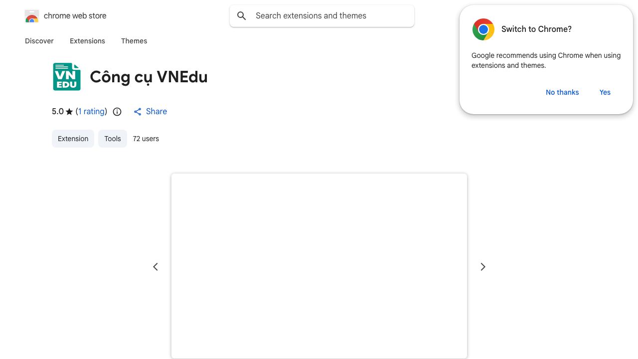 Công cụ VNEdu 网站截图