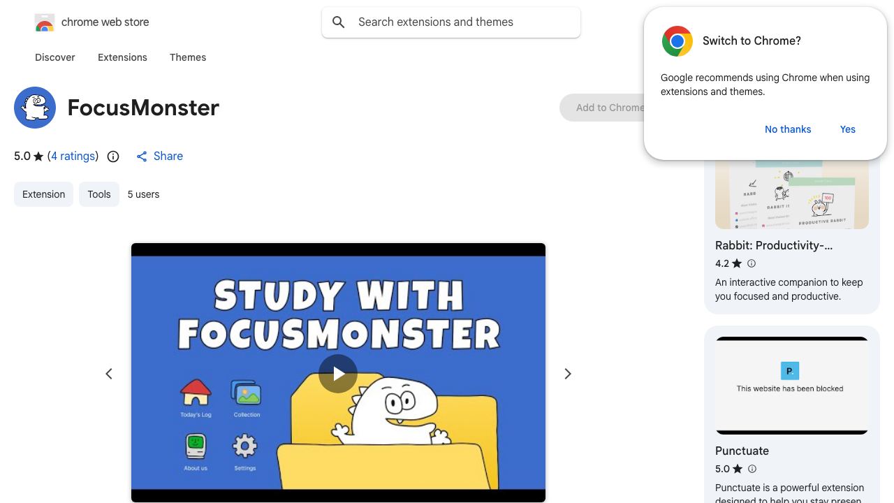 Productivity Tracker 网站截图