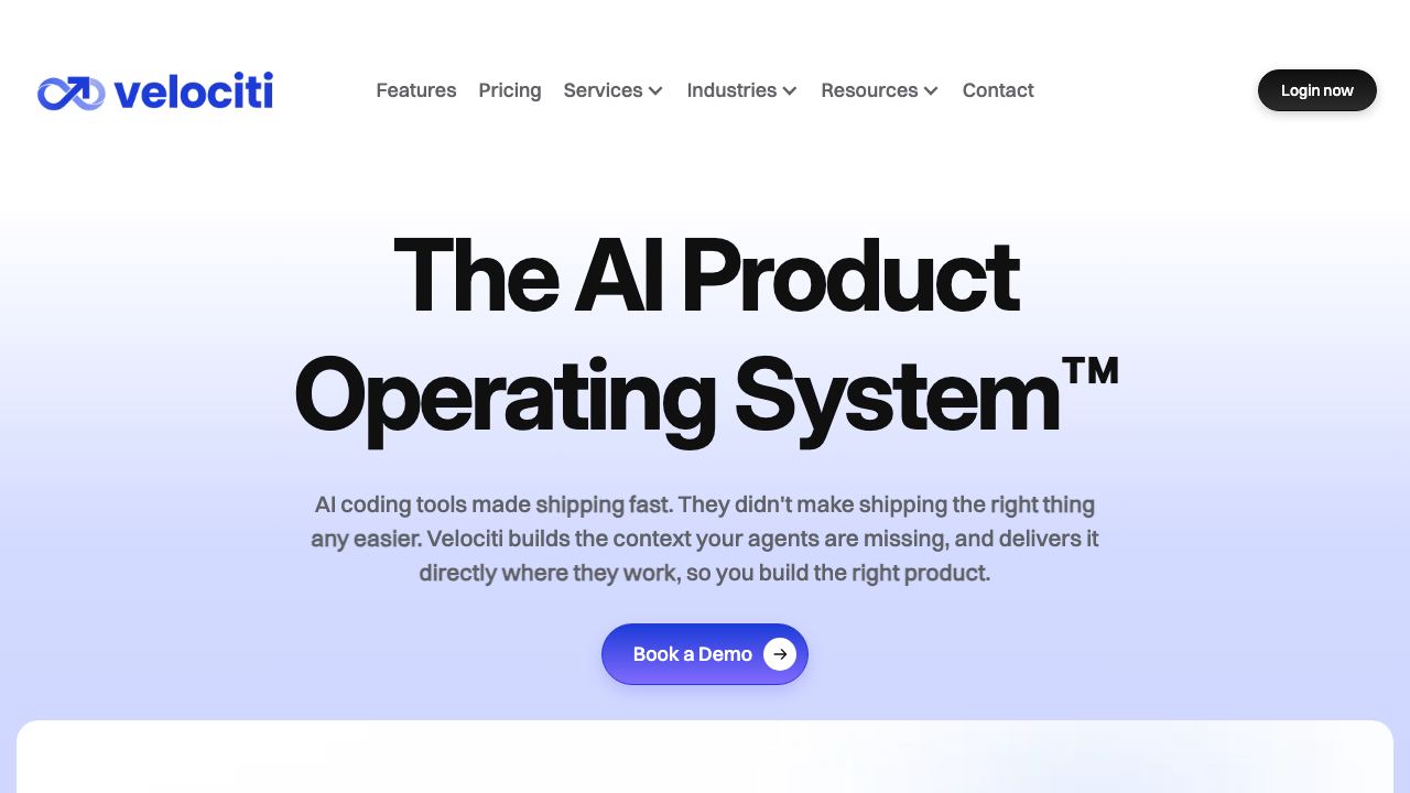 VelocitiPM 网站截图
