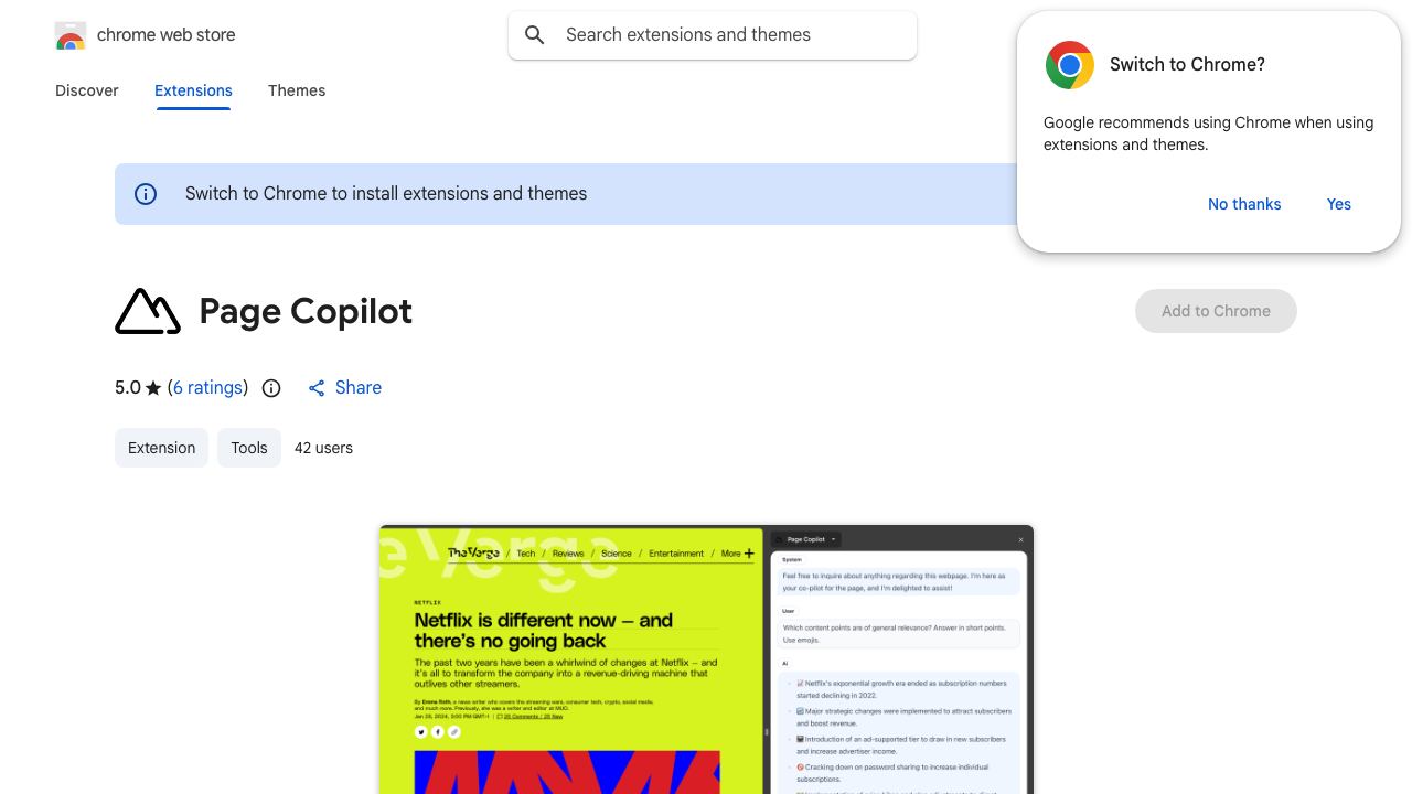 Page Copilot 网站截图