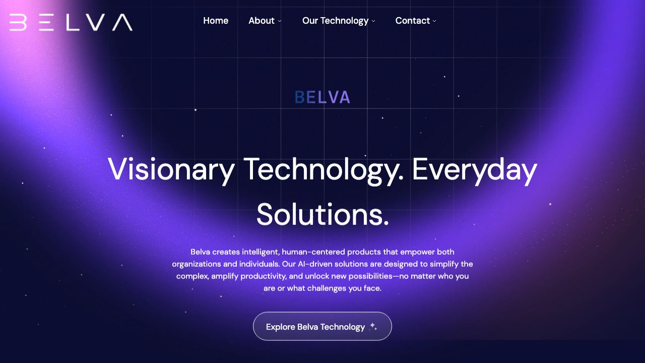 Belva 网站截图