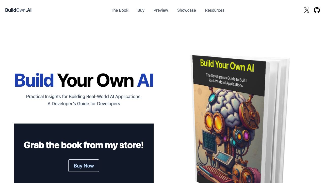 Build Your Own AI 网站截图