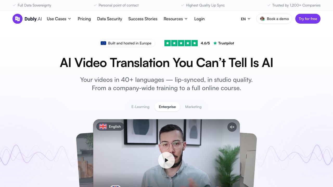 Dubly.io 网站截图