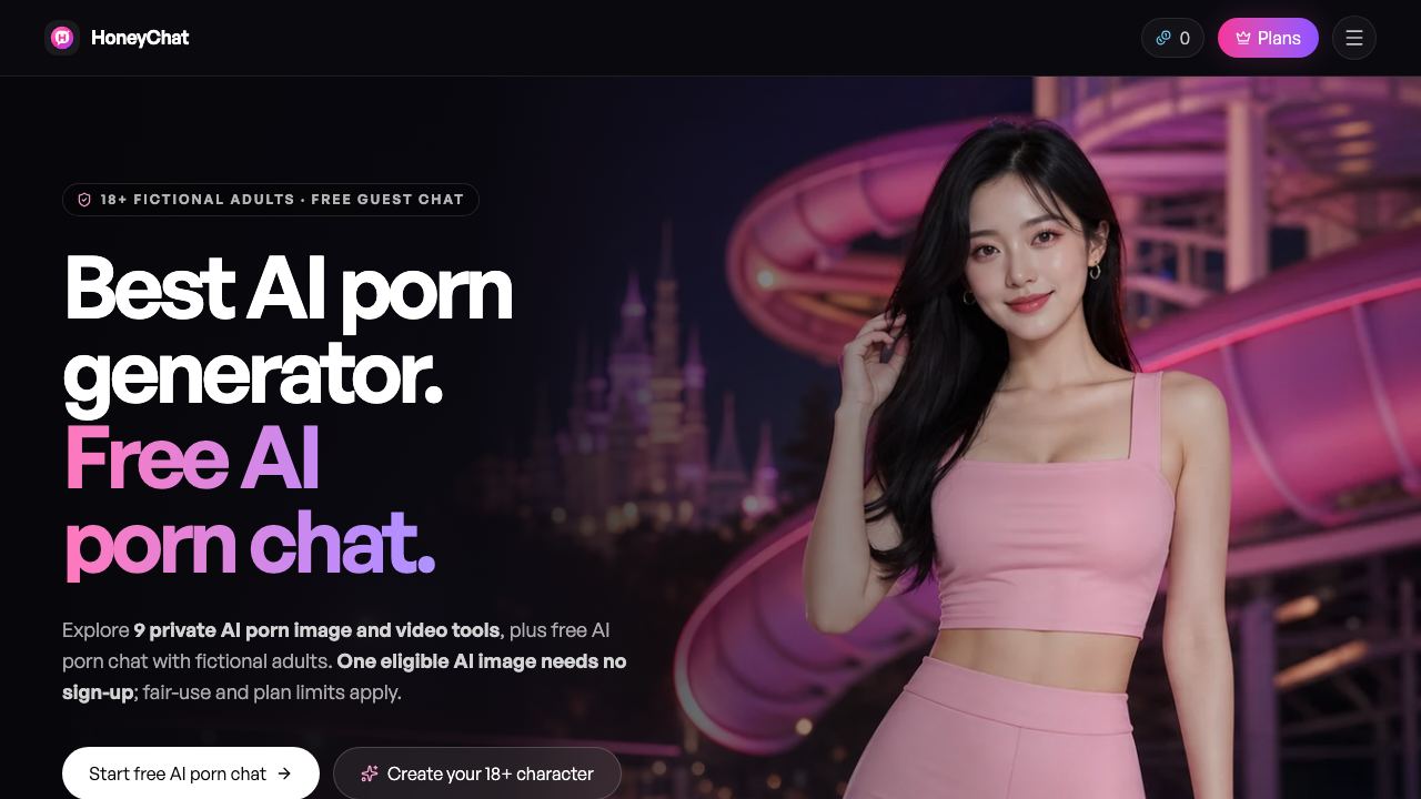honeychat.ai website screenshot