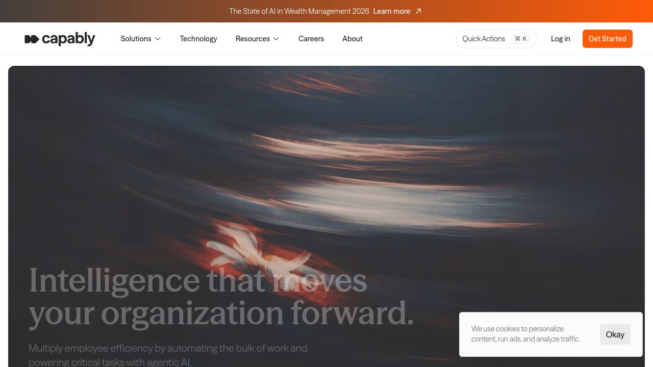 Capably website screenshot