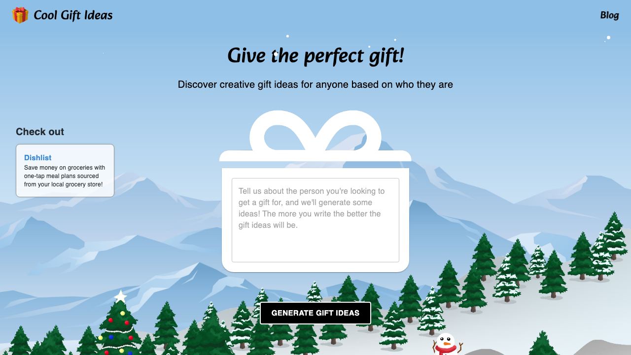 Cool Gift Ideas 网站截图