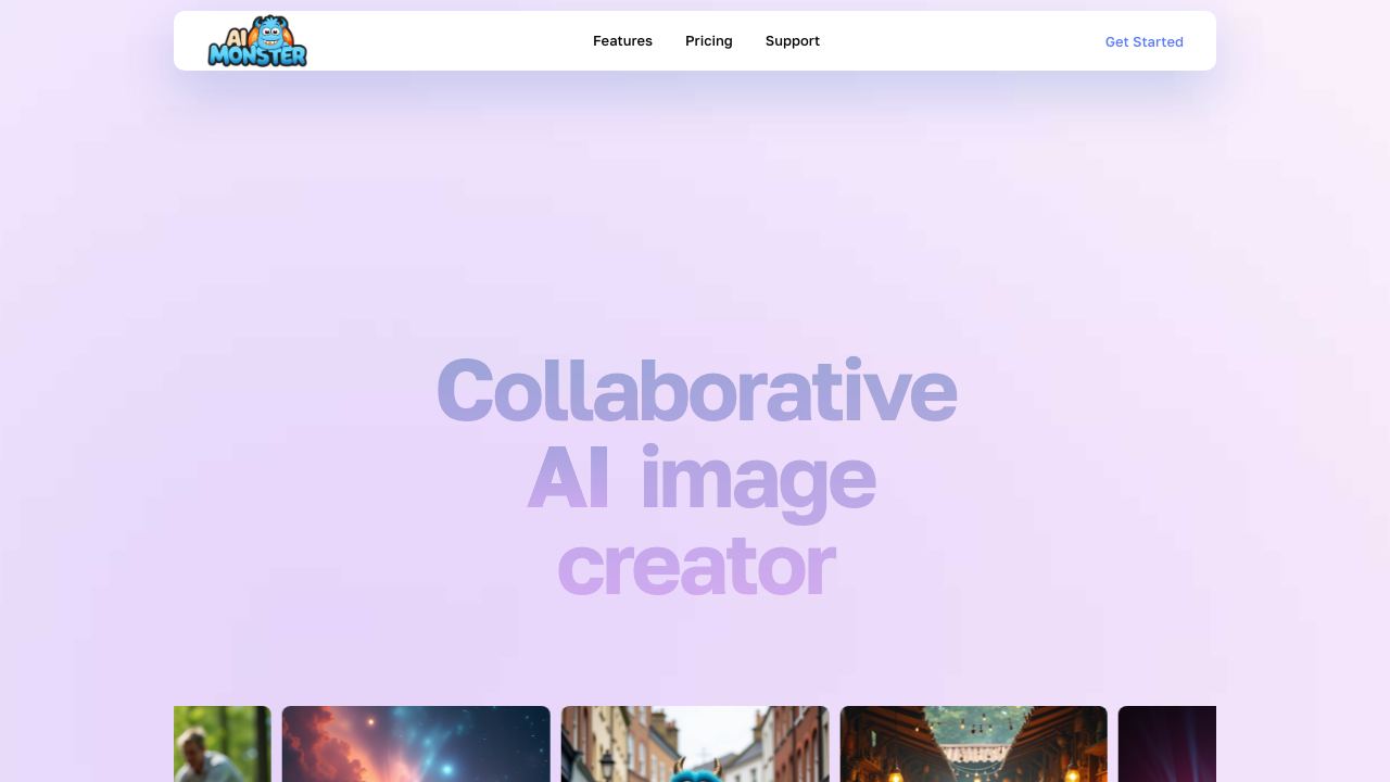 AI Monster 网站截图
