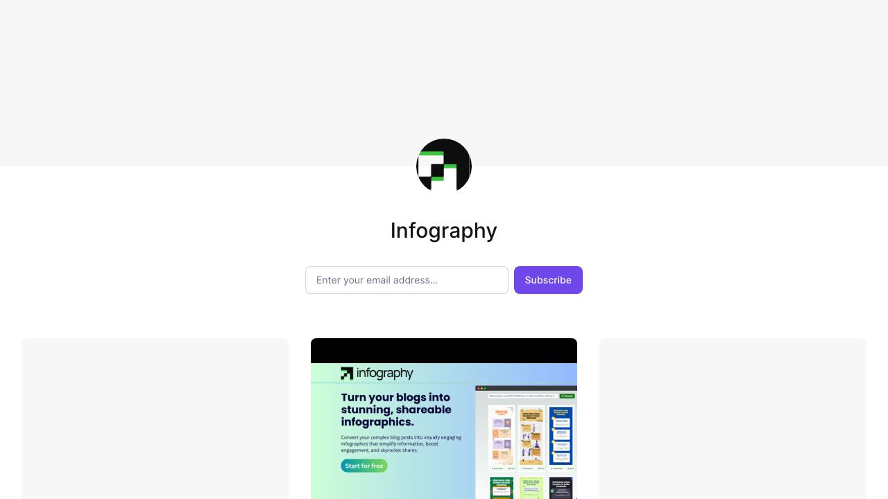 Infography 网站截图