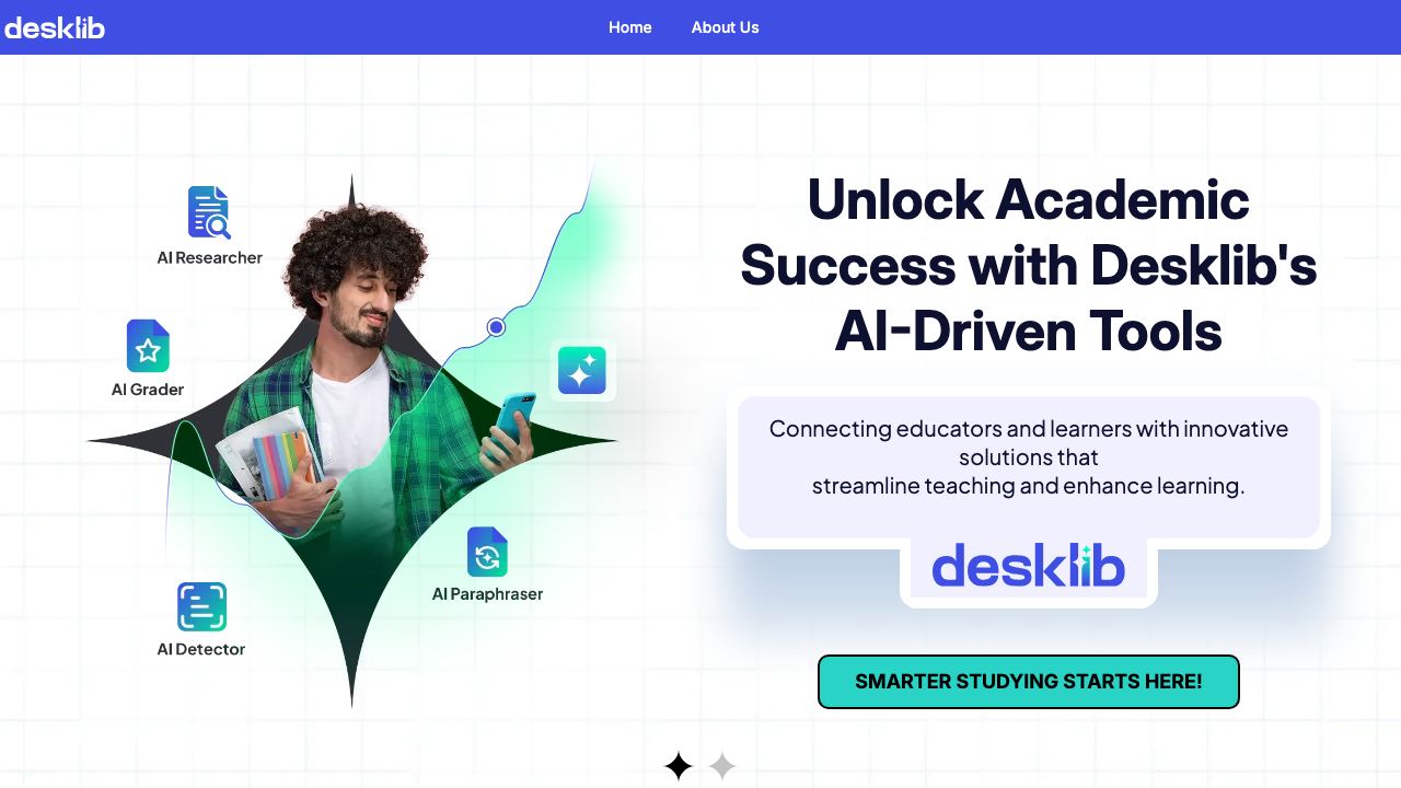 Desklib 网站截图