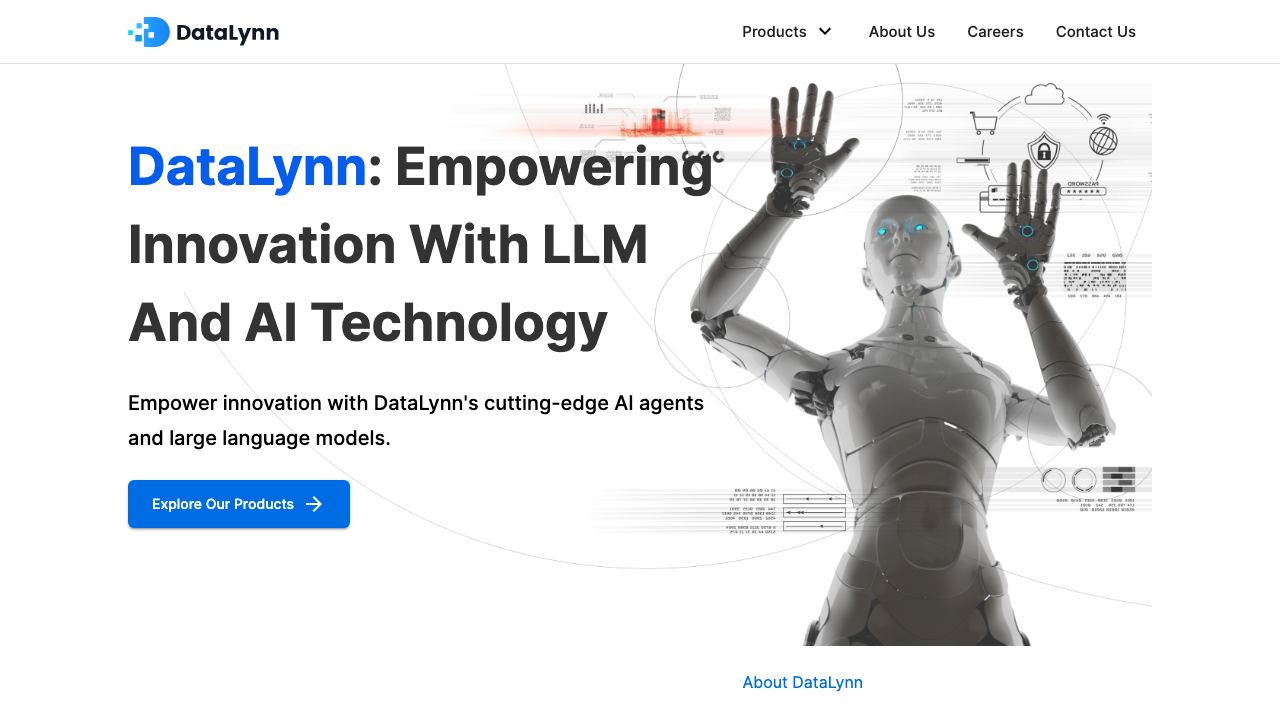 DataLynn AI Interview Copilot 网站截图