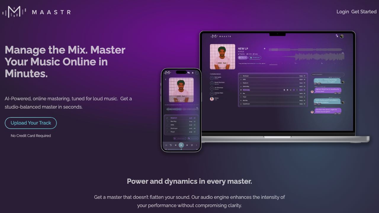 Maastr 网站截图