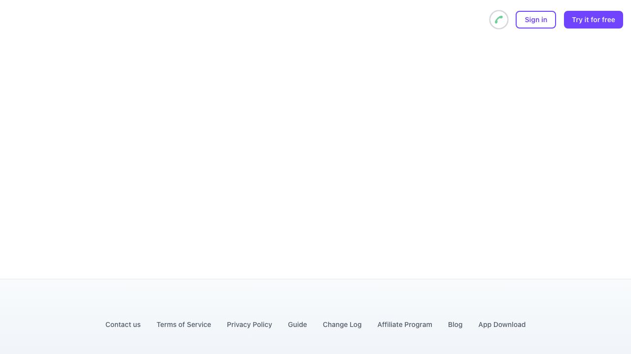 ChatPilot 网站截图