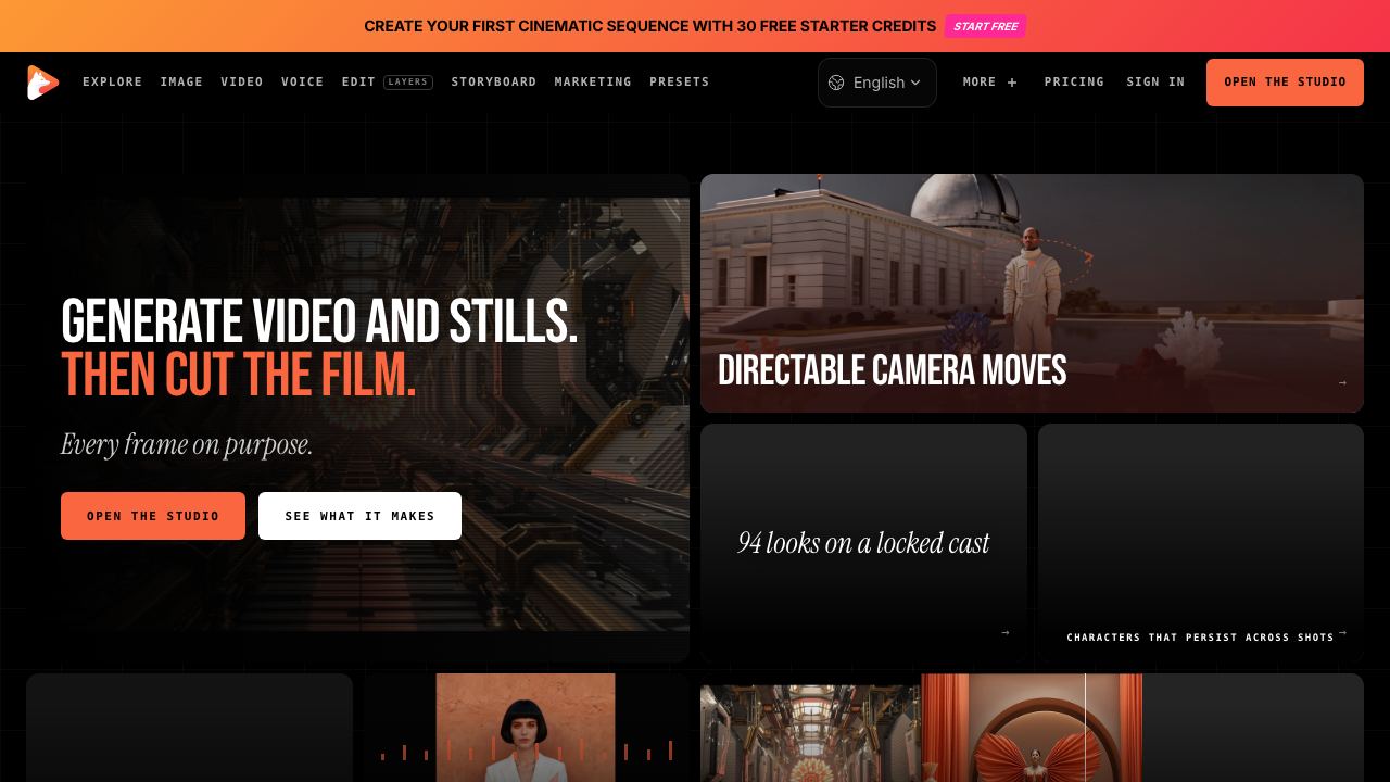 FoxCut website screenshot