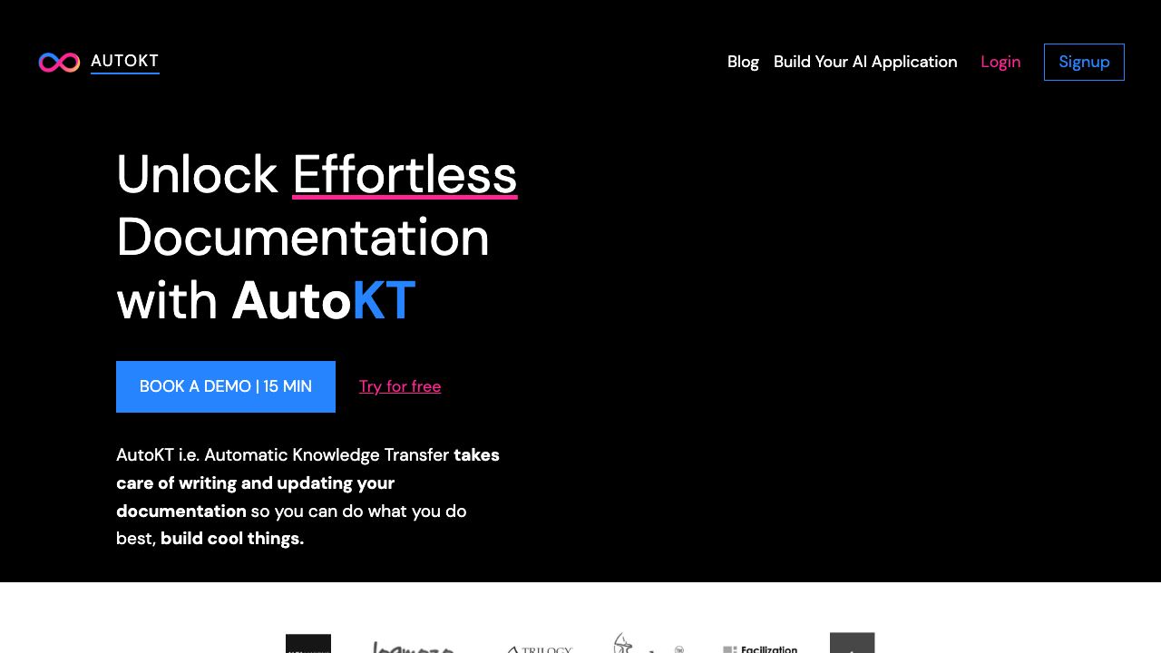 AutoKT 网站截图