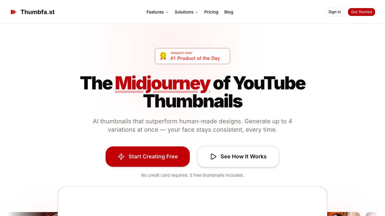 Thumbfa.st 网站截图